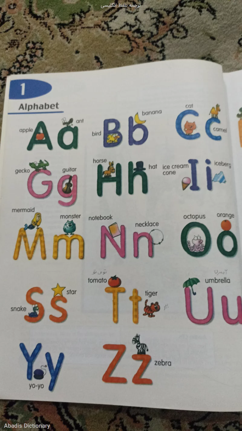 ترجمه تلفظ انگلیسی